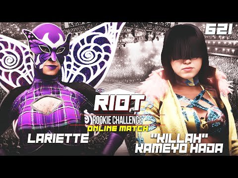 More information about "MOTN Tie - Rookie Challenge - LARIETTE vs. Kameyo Hada - OCW RIOT 621"