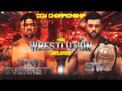 More information about ""MAIN EVENT" CCW Championship - Tony Everrett vs. B17 - OCW Wrestlution 18 (w/Commentary)"
