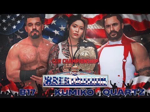 MAIN EVENT - CCW Title - EMP vs. B17 vs Inness Quartz - OCW Wrestlution 2025 (w/Commentary)